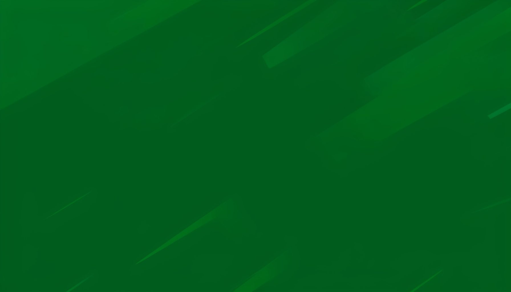Dark green abstract background with subtle motion streaks suggesting live broadcast energy